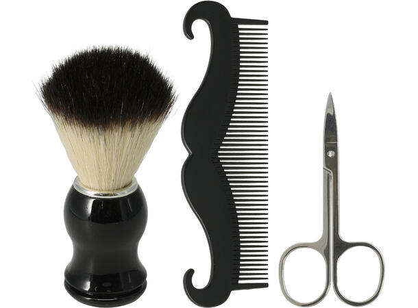 Barber pleiesett 3 deler i gaveeske Rustfritt stål 