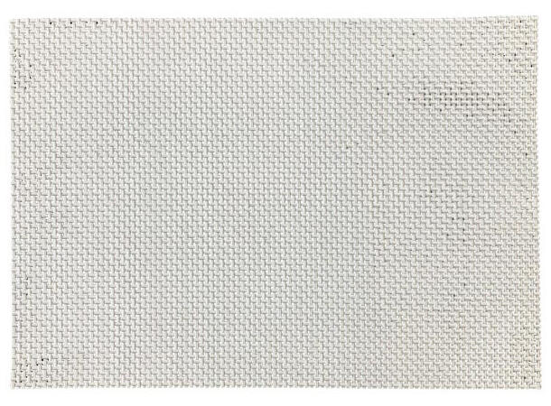 Bordbrikke krem utstanset PVC 43x30cm 