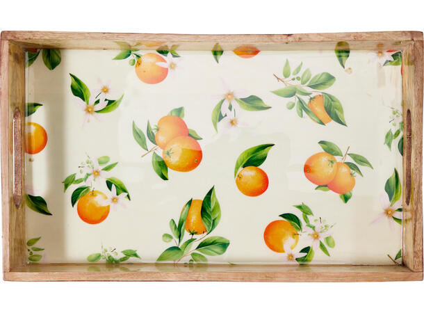 Brett mangotre sett m/2 3ass design Jordbær, sitron, appelsin 