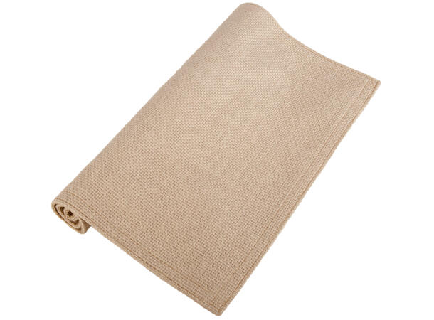 Brikke vevd ensfarget taupe 33x45cm 