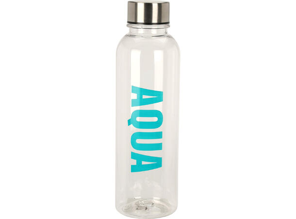 Drikkeflaske AQUA 500ml h:21cm 6ass Materiale:PP Vekt:73gram 