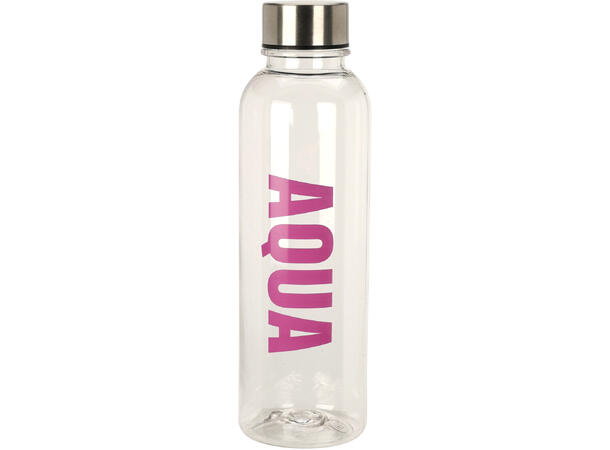 Drikkeflaske AQUA 500ml h:21cm 6ass Materiale:PP Vekt:73gram 