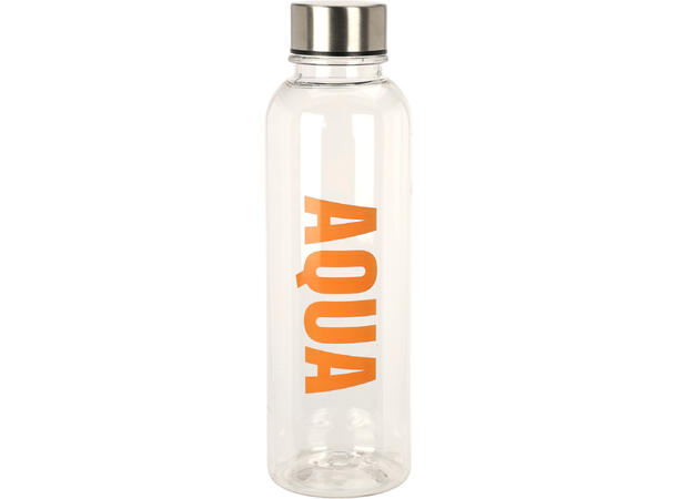 Drikkeflaske AQUA 500ml h:21cm 6ass Materiale:PP Vekt:73gram 