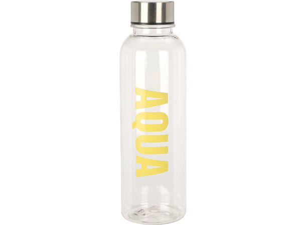 Drikkeflaske AQUA 500ml h:21cm 6ass Materiale:PP Vekt:73gram 