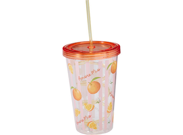 Drikkeglass frukt PS 600ml 3ass 