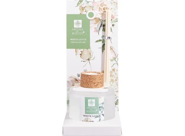 Duftolje m/pinner 150ml 21cm 6ass Forpk 12stk 150ml 6 dufter 