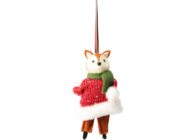 Figur dyr av filtstoff 11x15cm 6ass Display med 12stk 