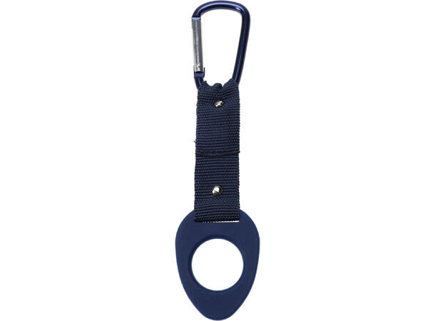 Flaskeholder ring m/klips 16x4x5cm 3ass PP-materiale blå,oker,grå 