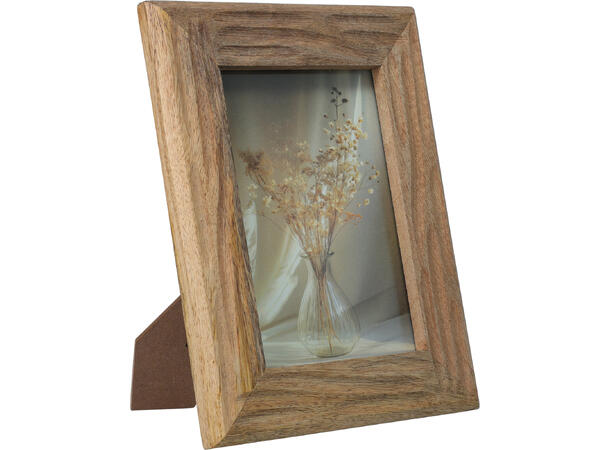 Fotoramme mangotre Foto:13x18cm 3ass Forpk 9stk Yttermål: 19x24cm 