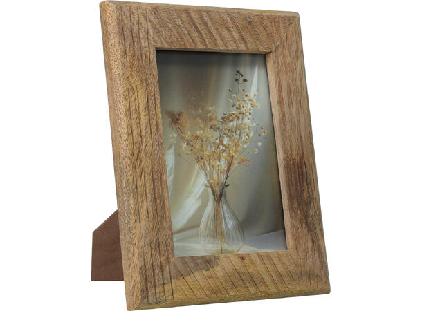 Fotoramme mangotre Foto:13x18cm 3ass Forpk 9stk Yttermål: 19x24cm 