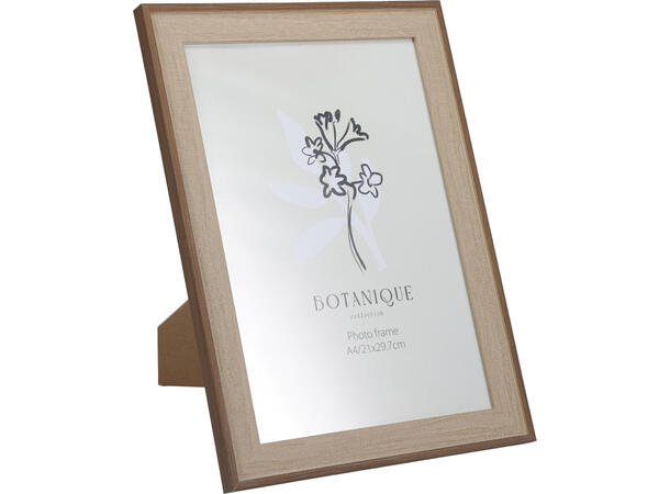 Fotoramme trelook A4 m/glass 3ass Forpk 12stk Ramme av PS 