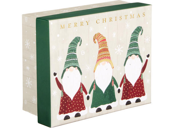 Gaveeske jul ass motiv s/5 24x16,5x7/14x11,5x6/12,5x10x5cm 