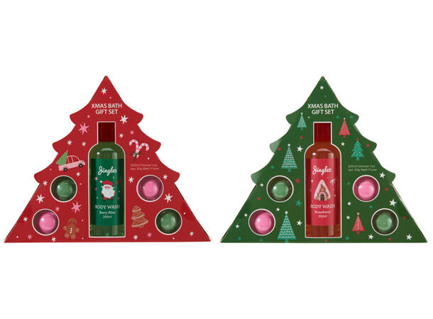 Gavesett 200ml bodywash 4x30g badesalt 