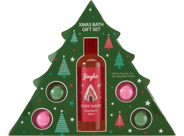 Gavesett 200ml bodywash 4x30g badesalt 