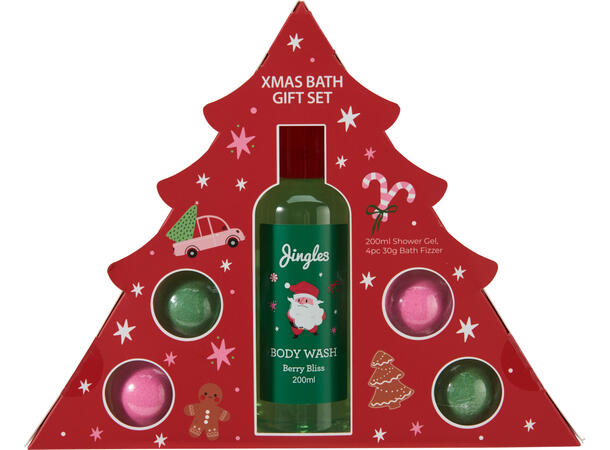 Gavesett 200ml bodywash 4x30g badesalt 