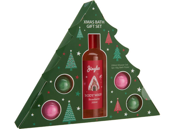 Gavesett 200ml bodywash 4x30g badesalt 