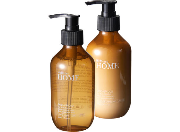 Gavesett 2x300ml håndsåpe håndkrem 3ass 