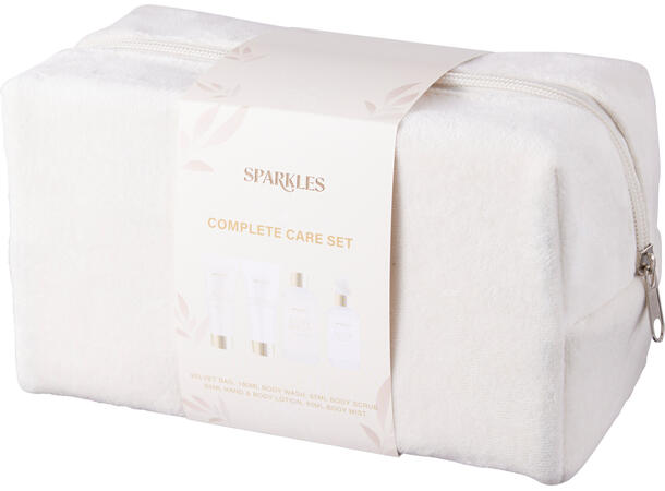 Gavesett 4 deler Veske bodywash m/tilb. Wash 100ml Skrubb/lotion 65ml Mist 50ml 