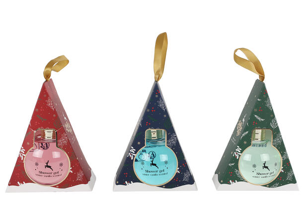 Gavesett dusjsåpe showergel 3ass Forpk 12stk 