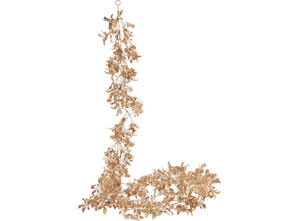 Girlander gull/champa/glitter 175cm 2ass 