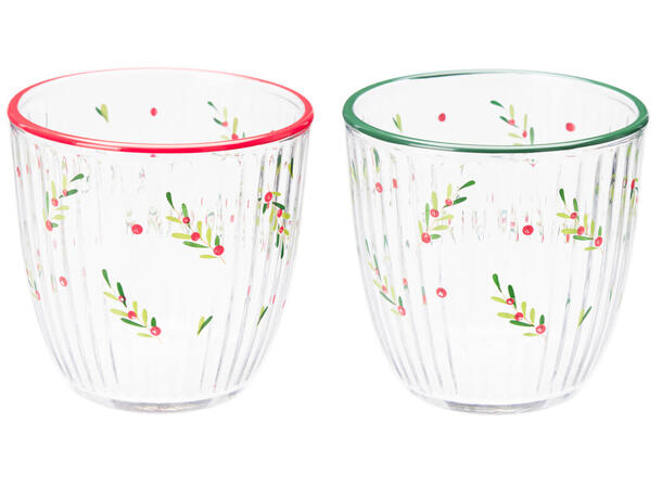 Glass juledesign 295ml 8,5x9cm Materiale: Glass 