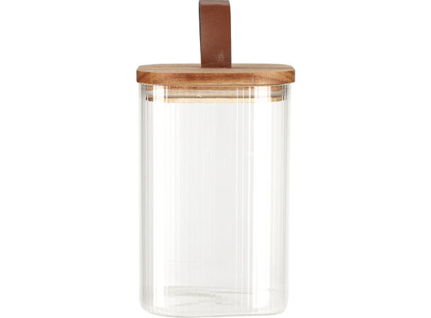 Glasskrukke m/lokk 1150ml 10,5x15,5cm Forpk 12stk Vekt 350gr 