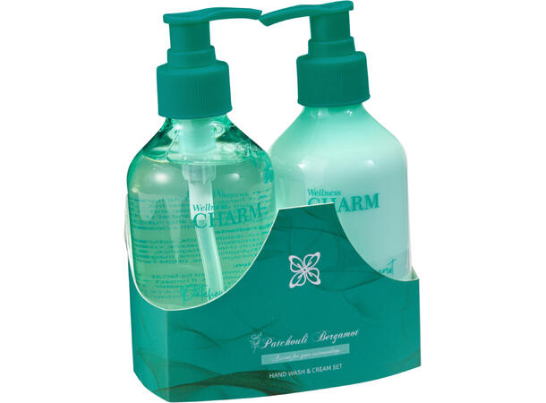 Håndpleiesett 2x300ml 3ass Håndsåpe og Håndkrem 