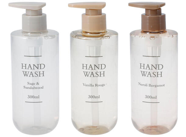 Håndsåpe 300ml 3ass dufter 
