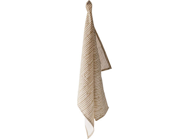 Kjøkkenhåndkle mønstret 2st 70x45cm 3ass 