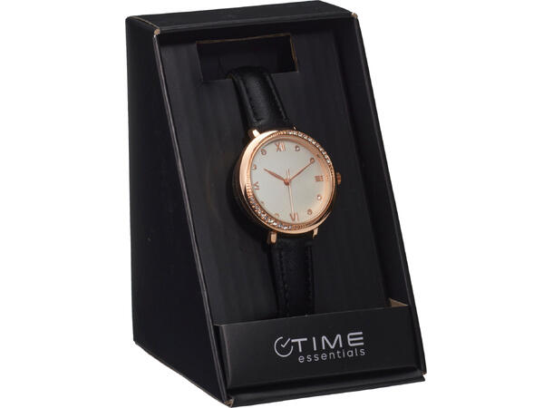Klokke dame 23,5x3,6cm gaveeske 5ass Display: 20stk ass Batteri inkl:SR626SW 