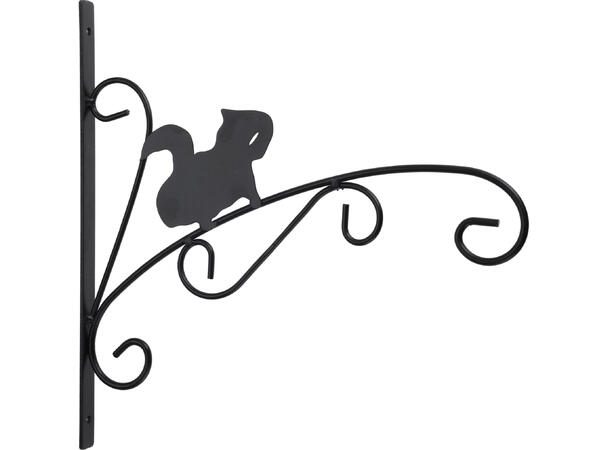 Krok sort metall m/dyr 28x25cm 3ass Forpakning: 12stk 