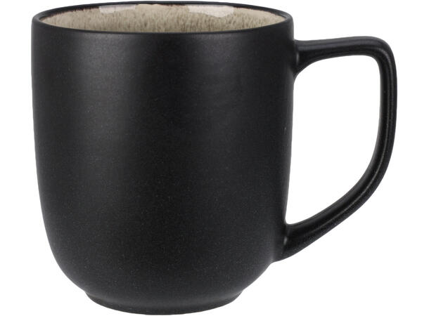 Krus keramikk matt sort 390ml 8,5x9,6cm Vekt: 316gram 