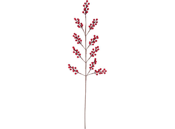 Kvist røde bær m/12 stilker/144bær, 95cm 
