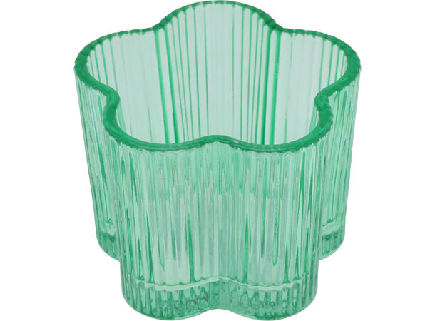 Lysestake telys blomster 8x8xcm 6ass Forpk:36st Rosa,gul,oran,rosa,hvit,grønn 