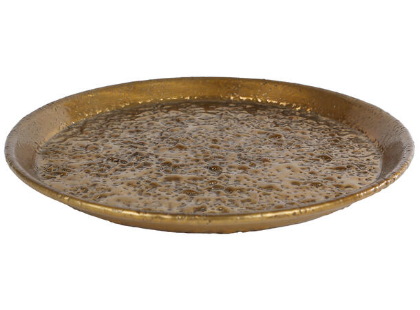 Lysfat antikkgull aluminum 25x1,5cm 