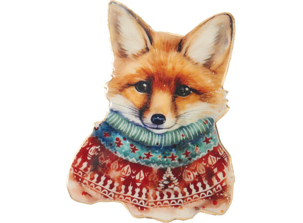 Magnet Metall julefigurer 10cm 8ass Display 72stk 