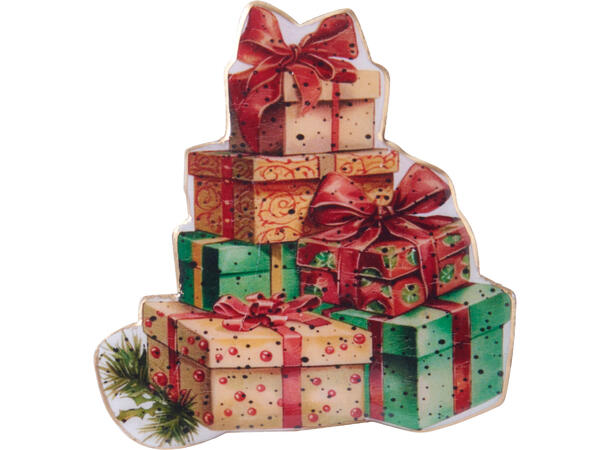 Magnet Metall julefigurer 10cm 8ass Display 72stk 