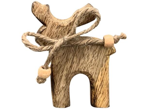 Reinsdyr stående tre 7x1,5x8,5cm 