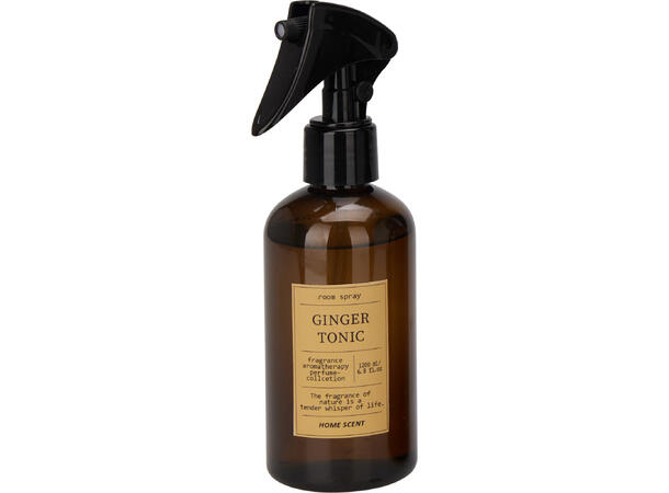Romspray brun flaske 200ml h:16,5cm 4ass 