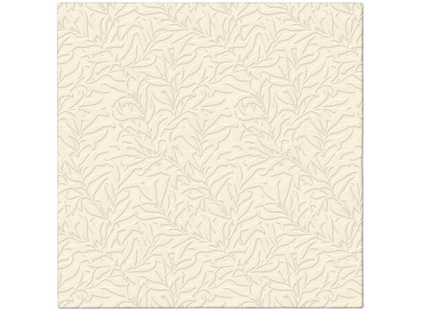 Serviett Inspiration Floral Champagne Lunsjserviett 20 stk 3-lags 33x33cm 
