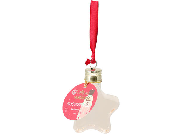 Shower gel julekule-design 50ml 4ass Display med 24 stk 