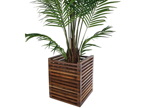 Sidebord Potteskjuler brunt 38x38x46cm Kan snus og brukes som potteskjuler 