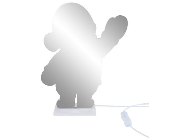 Skilt LED nisse 3D effekt 22x8x30cm 
