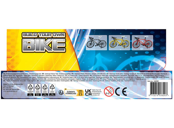 Sykkel racer bygg selv 19,5cm 3ass 