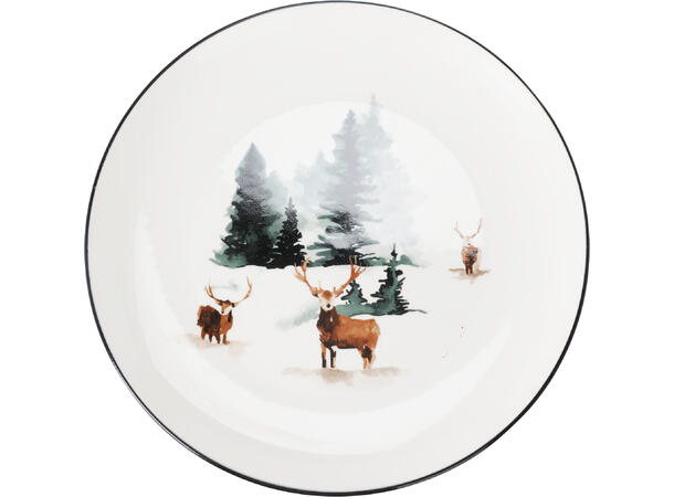 Tallerken porselen Vinterland 27cm 3ass Vekt:750gram 