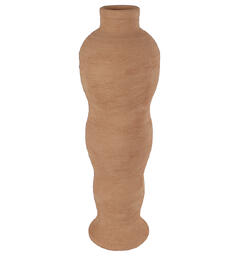 Vase keramikk teracotta 12x12x39cm