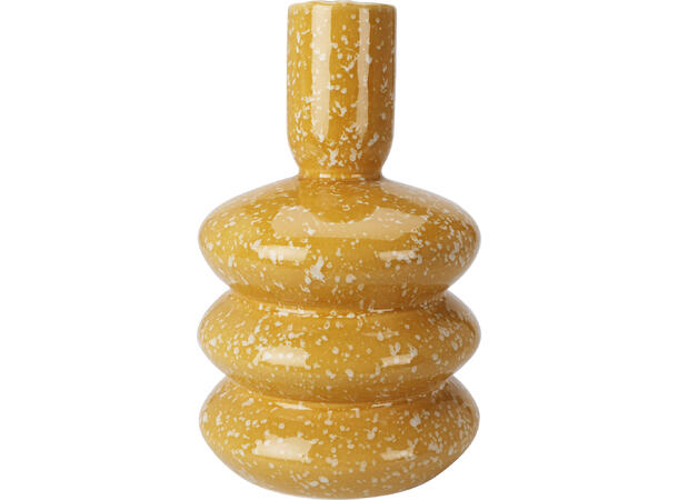 Vase ringer keramikk dots 18x37cm 3ass Rosa,gul,grønn Vekt:1,7kg 