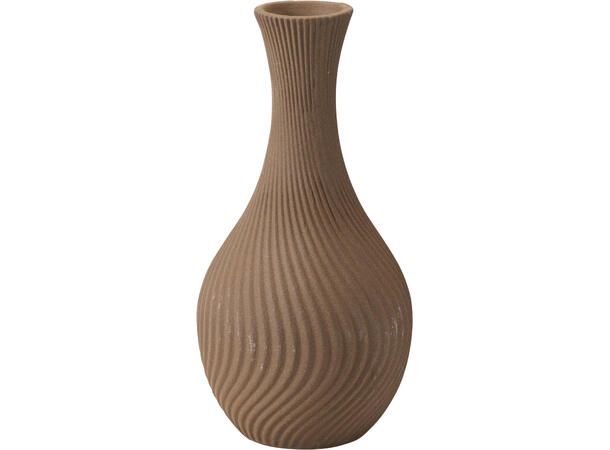 Vase sandfinish 8,5x18cm 3ass 