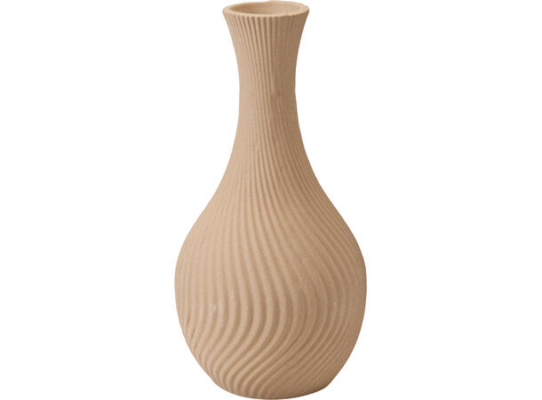 Vase sandfinish 8,5x18cm 3ass 