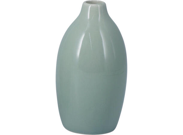 Vase sett 3 deler 24x9x11cm grønn Keramikk 